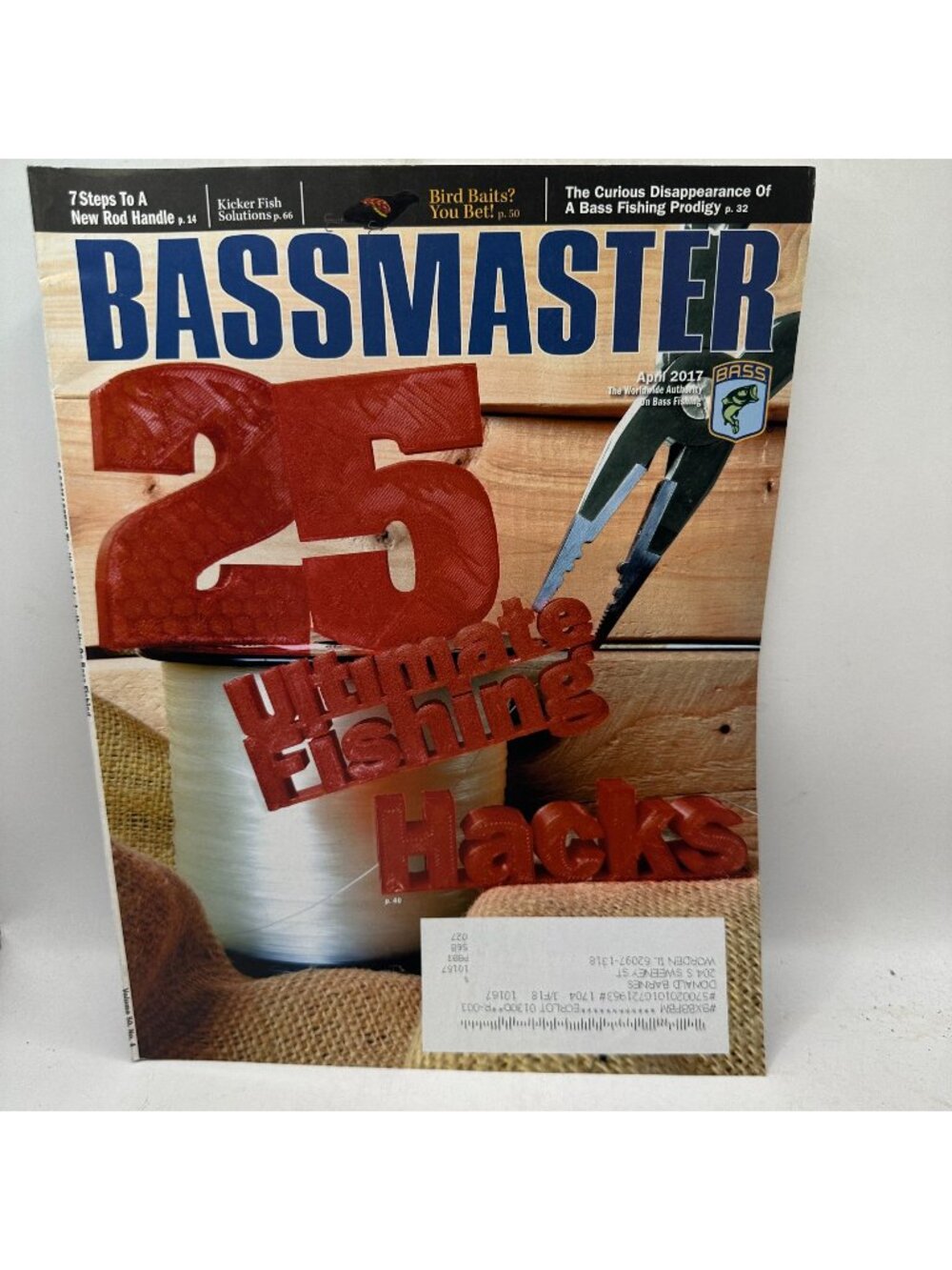 Bassmaster Magazine April 2017 25 Ultimate Fishing Hacks Bass Tips